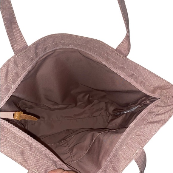 Herschel Supply Co. Mica Canvas Tote Ash Rose Mauve pink  Bag Purse - Picture 6 of 13